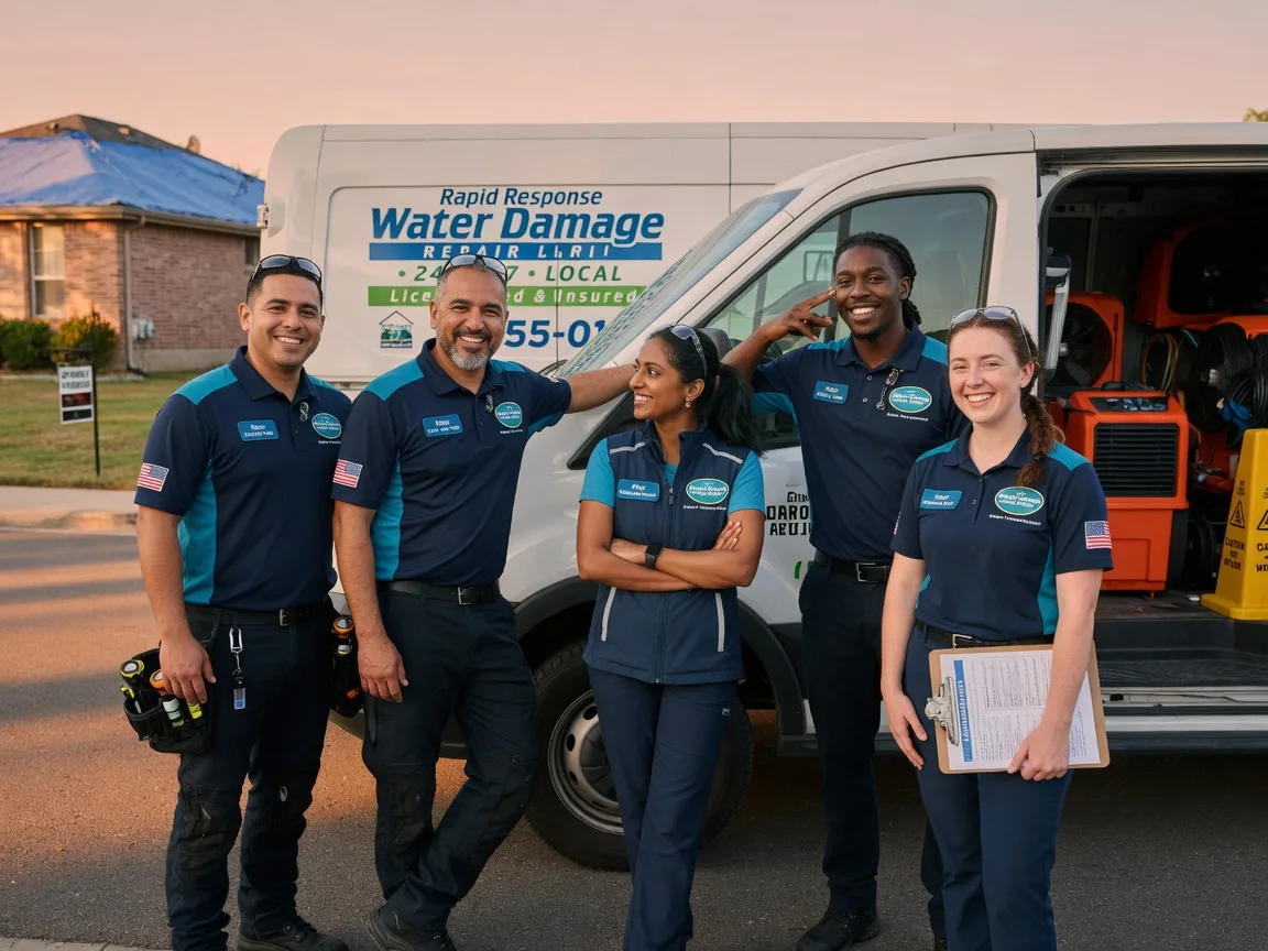 Water Damage Restoration company in Plano, TX