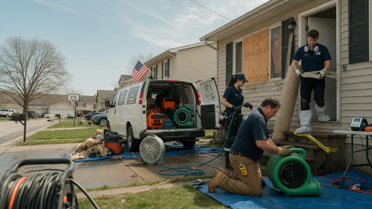 Water Damage Restoration in Plano, TX near me